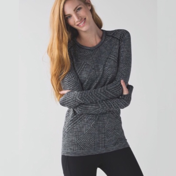 lululemon athletica Tops - Lululemon | Rest Less Textured Long Sleeve Top